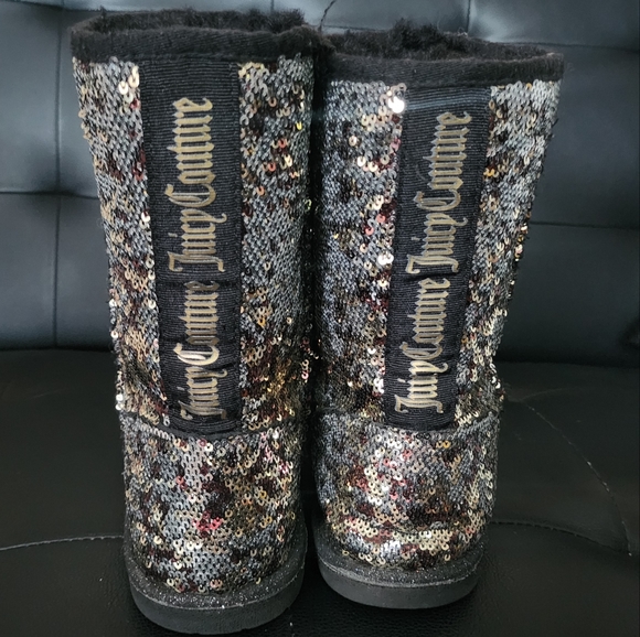 Juicy Couture sequin boots - Picture 5 of 8